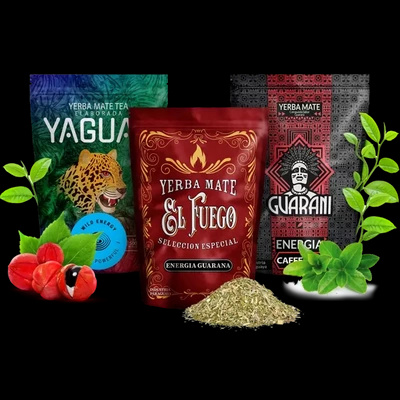 Yerba Mate 1.5KG LES CATÉGORIES LES PLUS PUISSANTES 1500g