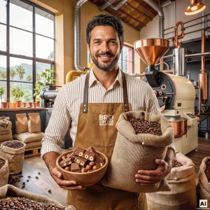 Bro Coffee Roastery – Café en grains Crema Rumba 400 g