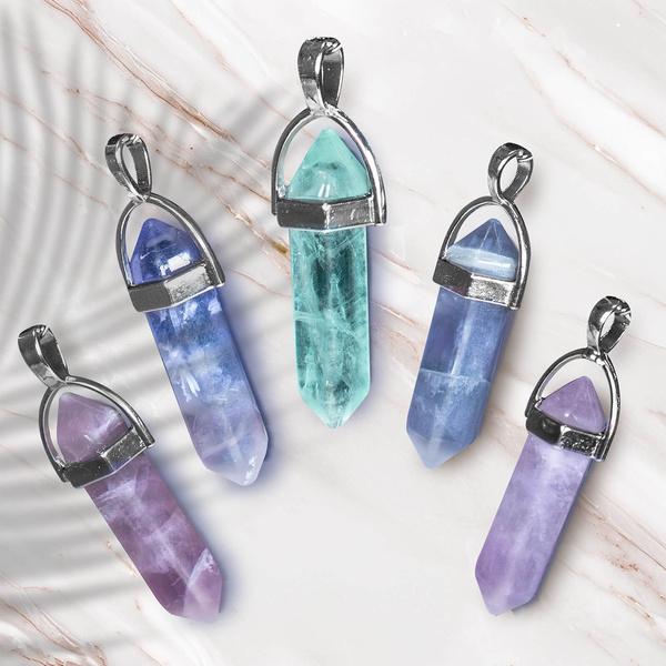 Pendentif en fluorite
