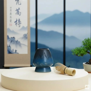 Coffret cadeau : accessoires pour préparer le thé matcha