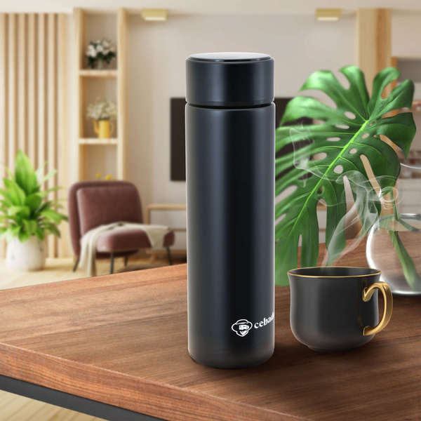 Set de Maté Verde Mate 400g 0,4kg Thermos LED