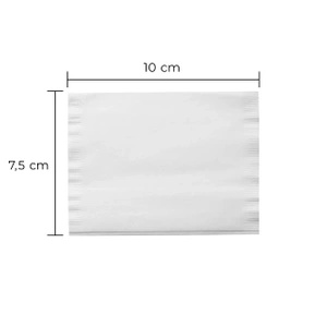 Filtres à thé en papier (100 pièces) avec un bâtonnet