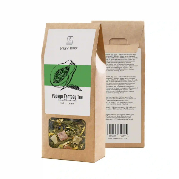 Mary Rose – Thé Vert Papaya Fantasy – 50 g