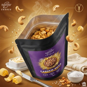 Nustino Crunch – Noix de cajou grillées – Golden Salted Butter 100 g