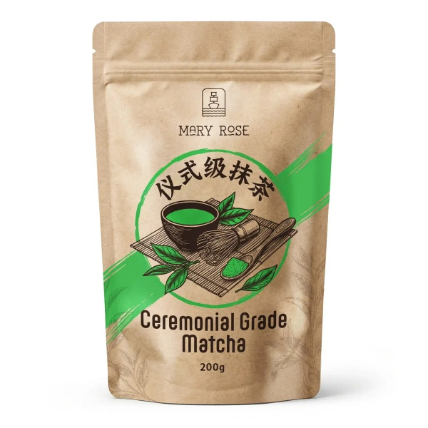 Mary Rose – Thé vert Matcha chinois Cérémonial 200 g