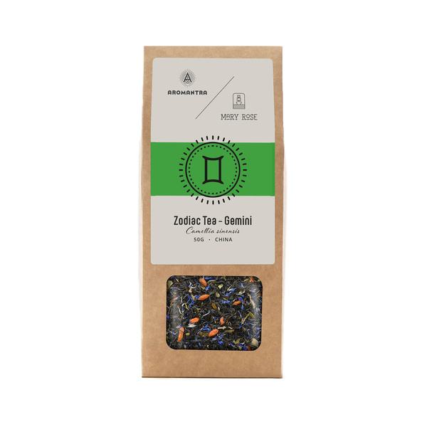 Set pour Gémeaux : thé du zodiaque + pierre magique